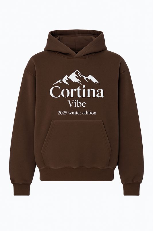 Felpa Hoodie Cortina Vibe – Winter Edition 2025