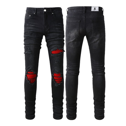 Jeans BlackRed