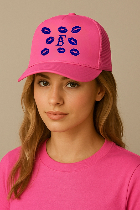 Trucker Caps Kiss PINK
