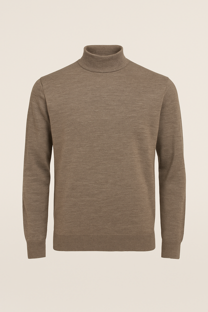 Maglia Lupetto Misto Lana