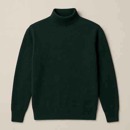 Maglia Lupetto Misto Lana Verdone