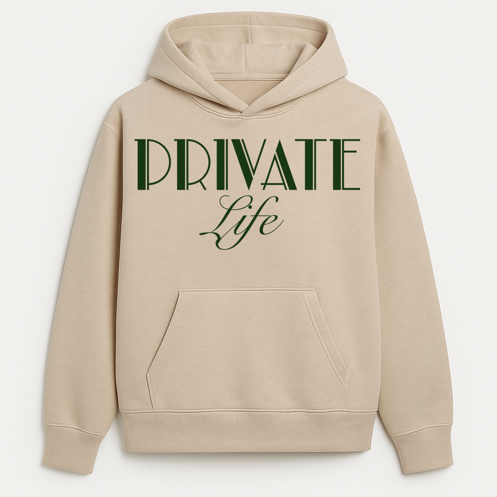 Felpa Private Life – Iconic